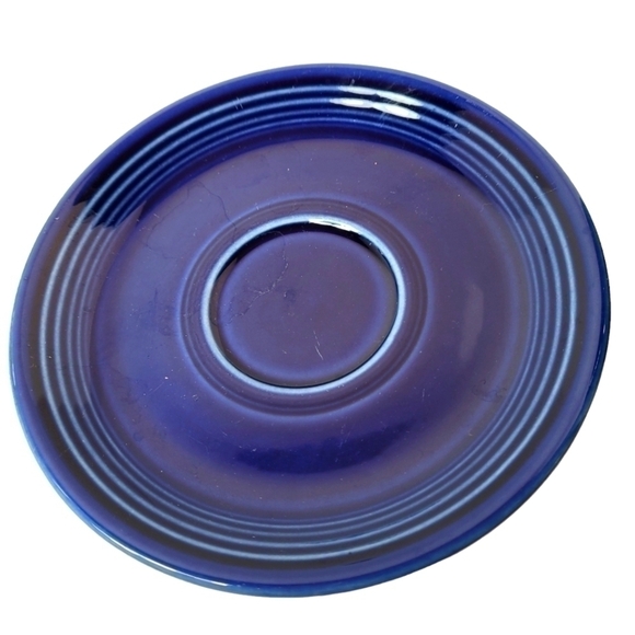 Homer Laughlin Cobalt Blue Fiestaware Cup and Saucer Set - Picture 8 of 8